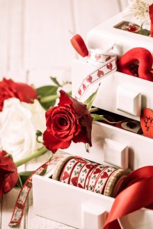 14 Şubat DIY kutusu hediye