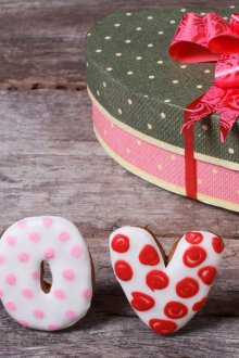 14 Şubat tatlı için DIY hediye