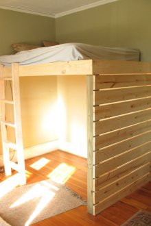 Panolardan yatak loft