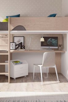 Loft yatak lamine
