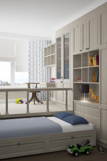 Podio da letto per bambini in Provenza