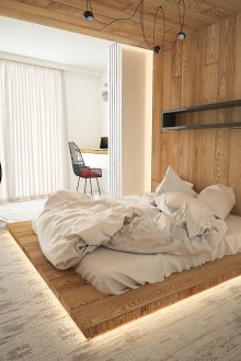 Passerella in stile eco