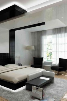 Podio da letto con LED