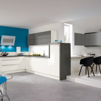 White interior blue