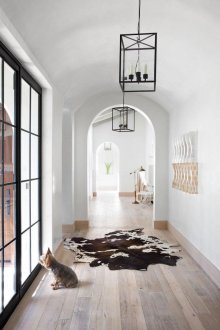 White corridor interior