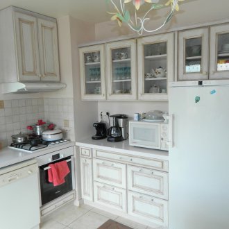 White Provence Kitchen Interior
