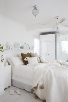 White interior in provence style