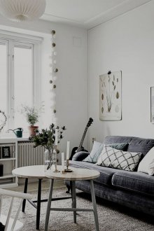 White Scandinavian style interior