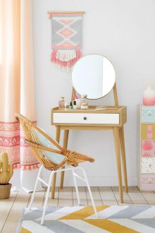 Ethnic style interior for a girl