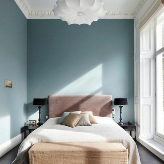 The interior for the girl in a simple design