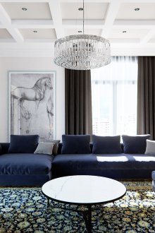 Interior for a girl in a small apartment