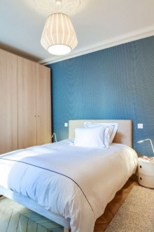 Modern bedroom interior for a girl