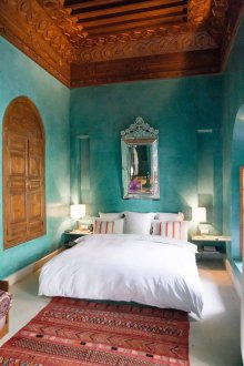 Interior for a girl in oriental style
