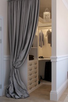 Rideaux de zonage au lieu de portes