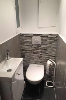 Telha para vaso sanitário pequeno