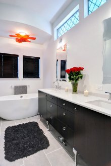 Büyük Art Deco banyo