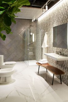 Geniş banyo tasarımı