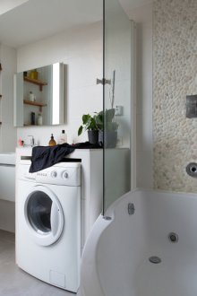 Daktilo ile büyük banyo