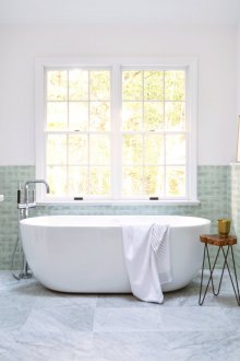 Büyük banyo yeşili