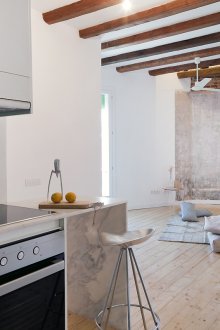 Stüdyo daire endüstriyel tarzda 40 m2