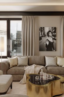 Stüdyo daire modern tarzda 40 m2