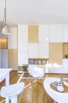 Stüdyo daire modüler mobilya ile 40 m2