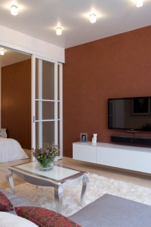 Stüdyo daire neoklasik tarzda 40 m2