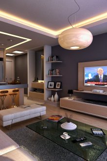 Stüdyo daire 40 metrekare karanlık