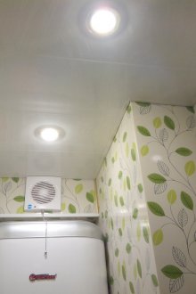 Resimli panelli tuvalet onarımı
