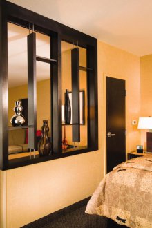 Interior partition decorative