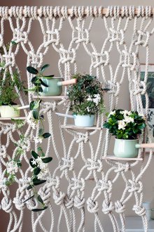 Eco style interior wall