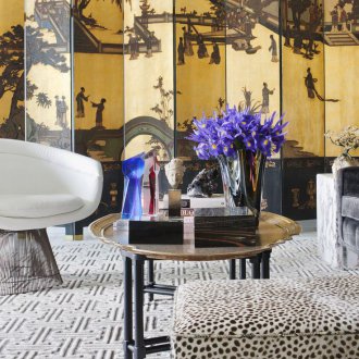 Chinese-style interior wall