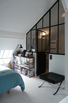 Attic interior partition