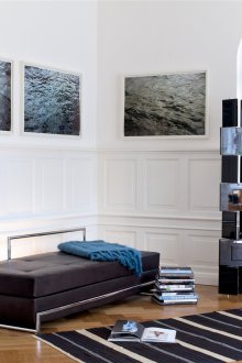 Plastic interior partition