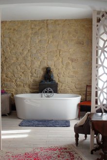 Mediterranean style interior wall