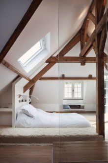 Glass interior partition