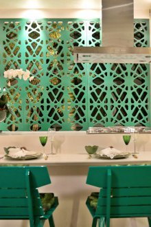 Interior partition green