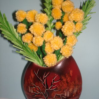 Crafts στις 8 Μαρτίου μιμόζα