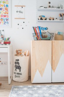 Layout von Kindersperrholz