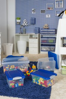 Layout der Kinderspielzeugablage