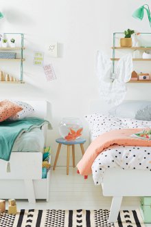 Layout für Kinder in Pastellfarben