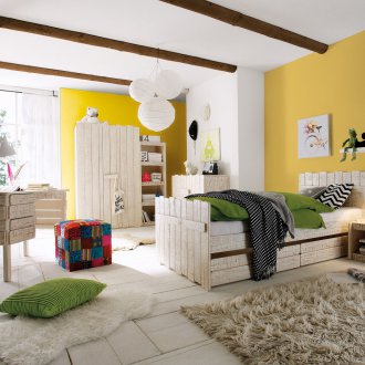 Layout Kindergelb für einen Teenager