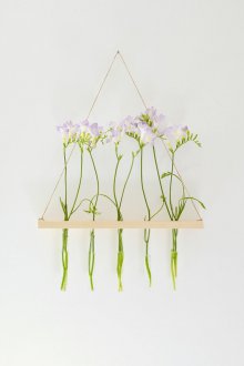 8 Mart do-it-yourself asılı çiçekler için hediye