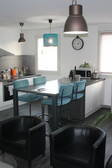 Small living room kitchen design