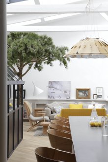 Original living room kitchen design