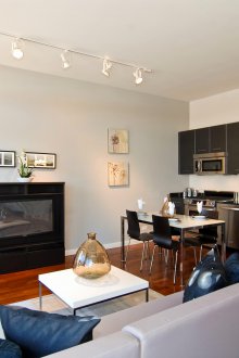 Design kitchen living room lighting