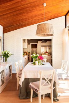 Design kitchen living room provence