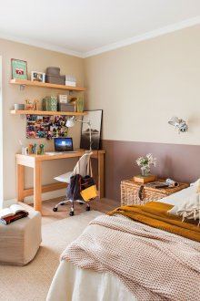 Two-color nursery decor
