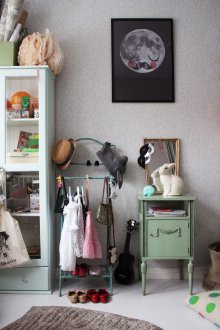 Eclectic style nursery decor