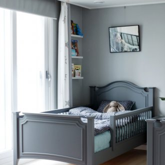Kids Room Decor with Bed